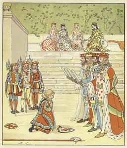 Królowa Kier autorstwa Randolph Caldecott