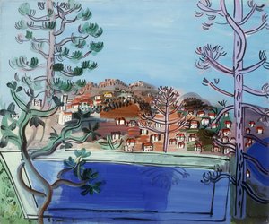 Basen w Golfe Juan; Le Reservoir a Golfe Juan autorstwa Raoul Dufy