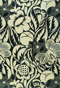 Czarne i białe kwiaty; Les Fleurs Noires et Blanches autorstwa Raoul Dufy