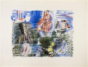 Morze autorstwa Raoul Dufy