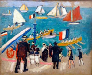 Regaty autorstwa Raoul Dufy