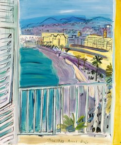Okna w Nicei autorstwa Raoul Dufy