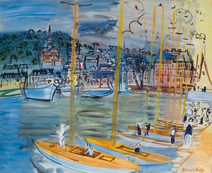 Dorzecze Deauville autorstwa Raoul Dufy