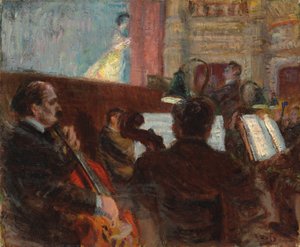 Orkiestra w Hawrze autorstwa Raoul Dufy