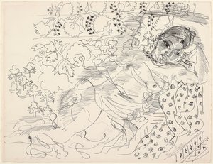 Model perski autorstwa Raoul Dufy