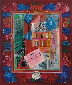 Mozart autorstwa Raoul Dufy