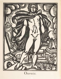 Orfeusz, ilustracja z "Le Bestiaire ou Cortège d