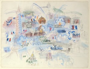 Paryż autorstwa Raoul Dufy