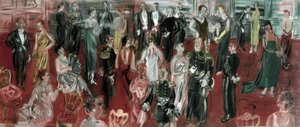 Oficjalne przyjęcie autorstwa Raoul Dufy