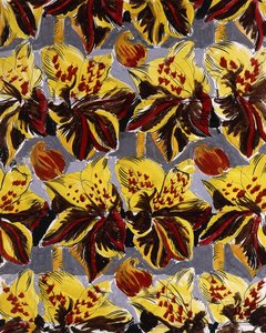 Czerwone i żółte kwiaty; Fleurs Rouges et Jaunes autorstwa Raoul Dufy