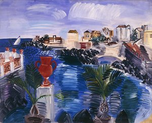Sycylijska wieś; Paysage de Sicile, ok. 1922-23 (olej na płótnie)