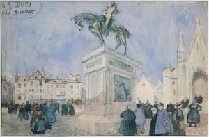 Plac w Falaise autorstwa Raoul Dufy
