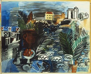 Martwa natura nad morzem autorstwa Raoul Dufy
