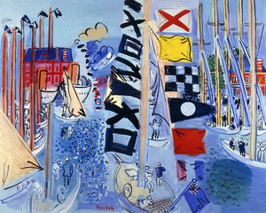 Basen; Le Bassin autorstwa Raoul Dufy