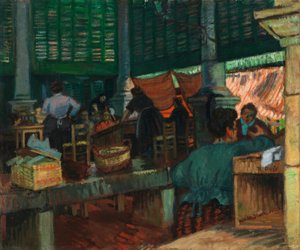 Targ rybny, Marsylia autorstwa Raoul Dufy