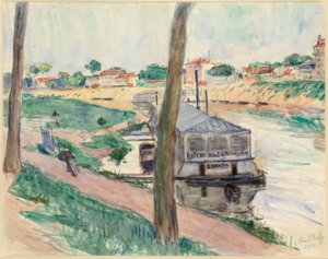 Houseboat autorstwa Raoul Dufy
