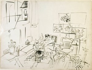Warsztat malarza Rysunek Raoula Dufy