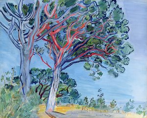 Czerwona sosna autorstwa Raoul Dufy