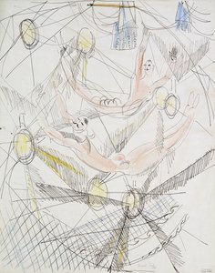 Trapez; Les Trapezistes autorstwa Raoul Dufy