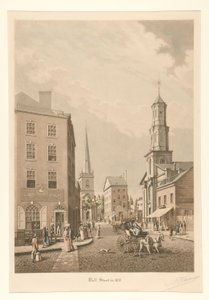 Wall Street w 1820 r.