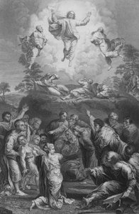 Przemienienie (rycina) autorstwa after Raphael