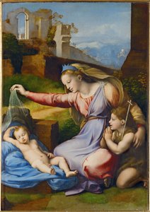 La Vierge au diademe bleu - Dziewica z niebieską koroną ...