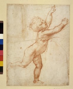 Badanie dziecka (rysunek) autorstwa Raphael