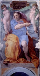 Prorok Izajasz (fresk) autorstwa Raphael