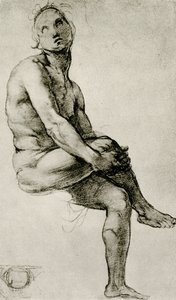 Adam autorstwa Raffaello Sanzio Raphael