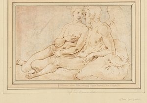 Kupidyn i Psyche, ok. 1540. autorstwa Raphael