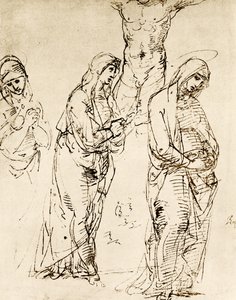 Wzory do Matki Bożej pod krzyżem autorstwa Raffaello Sanzio Raphael