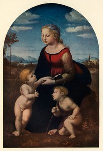 Piękny ogrodnik, 1507, c1912 autorstwa Raffaello Sanzio Raphael