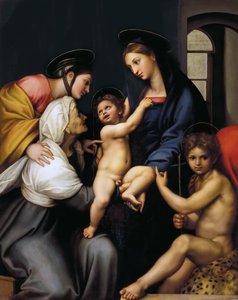Madonna Wtargnięcia, 1513-1514. autorstwa Raphael