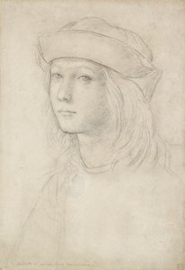 Portret nieznanej młodzieży, prawdopodobnie autoportret autorstwa Raphael