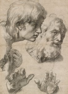 Studia naczelników dwóch apostołów i ich rąk, XVI w. autorstwa Raphael