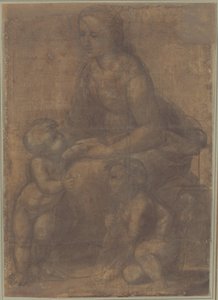 Madonna z Dzieciątkiem ze św. Janem Chrzcicielem autorstwa Raphael