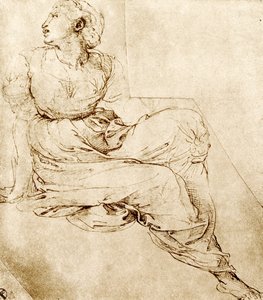 Erato muza autorstwa Raffaello Sanzio Raphael