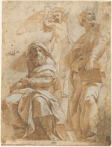 Prorocy Ozeasz i Jonasz autorstwa Raphael