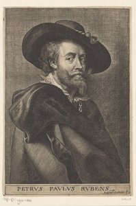 Portret Petera Paula Rubensa Peter Paul Rubens (tytuł na obiekcie) autorstwa Raphael Custos