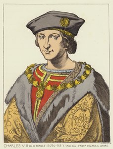 Karol VIII król Francji autorstwa Raphael Jacquemin