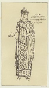 Eudoksja, Cesarzowa Wschodu autorstwa Raphael Jacquemin