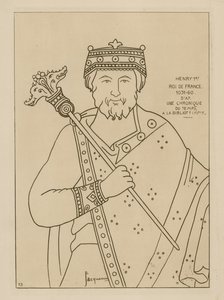 Henryk I, król Francji, 1031-1060 autorstwa Raphael Jacquemin