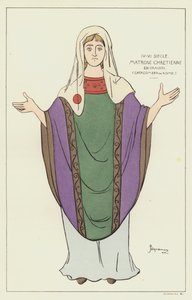 Chrześcijańska matrona autorstwa Raphael Jacquemin
