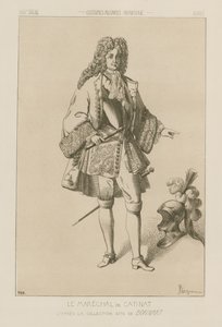 Nicolas Catinat, marszałek Francji (16371712) autorstwa Raphael Jacquemin