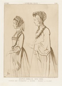 Szlachetne kobiety, 1510-1520 autorstwa Raphael Jacquemin
