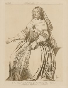 Królowa Anna Austriacka, 1644