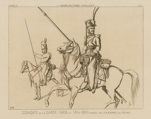 Rosyjscy Kozacy gwardii (1808 i 1814-15) autorstwa Raphael Jacquemin