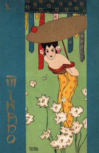 Gejsza, ok. 1900 r. (ilustracja) autorstwa Raphael Kirchner