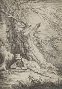 Bandyta pod drzewem, 1795-1801.