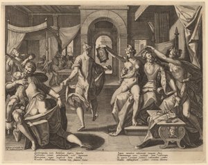 Sardanapalus wśród konkubin, 1589.